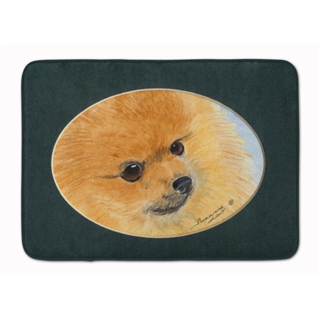 Carolines Treasures SS8051RUG Pomeranian Tapis en Mousse à Mémoire de Forme Lavable en Machine
