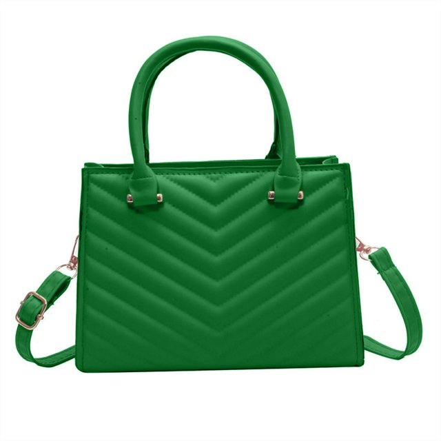 MesaSe Crossbody Bag High Capacity Embroidery Thread Daily Collocation Faux Leather Female Top Handle Handbag Women Accessory
