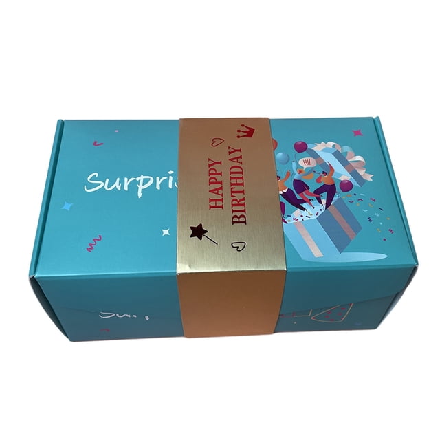 EGNMCR Room Decor,, Surprise Gift Box - Surprising Gift - Folding Bouncing Red Envelope Gift Box - Surprise Luxury Gift Box - Birthday Money Box Xmas Proposal Gift Box Red envelope