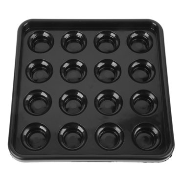 Billiard Storage Tray,Billiards Tray Thickened Plastic Billiard Supplies Billiard Ball Plate Luxury Finish