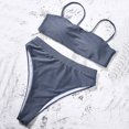 thumbnail image 4 of Bikini High Waisted Tummy Control Two Piece Swimsuit Sling Swimwear, 4 of 6