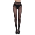 thumbnail image 1 of Aocisk Halloween Stockings for Women Gothic Fishnet Tights with Bow Lace Design Out Pattern Accessories Gold One Size, 1 of 4