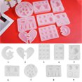 thumbnail image 4 of Craft Molds Fashion Handmade Cute DIY Silicone Casting Molds Earrings Molds, 4 of 10