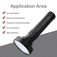 thumbnail image 4 of 100 LED Ultraviolet 395NM Black Light UV Flashlight, Pet Urine Detector Fake Banknote UV Lamp, Spot Detector for Dogs, Cats, 4 of 5