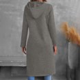 thumbnail image 4 of Jusqu'à 50 % de Réduction tumgatte Hauts pour Femmes Sweat à Capuche à Manches Longues Design Mode Solide Sweat à Capuche pour Femmes avec Poche Pull d'Automne Vêtements d'Automne Mode pour Femmes, 4 of 8
