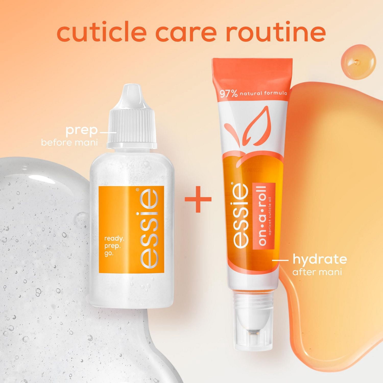 Dissolvant pour cuticules ready. prep. go. de essie