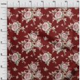 thumbnail image 2 of oneOone Organic Cotton Poplin Twill Fabric Triangle Geometric Printed Fabric 1 Yard 42 Inch Wide, 2 of 5