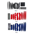 thumbnail image 2 of 2 Ensembles Coussinets Intérieurs de Casque de Cyclisme Protection Kit en Mousse Doublure Scellée Éponge pour Accessoires de Bicyclette Motocyclette Électrique, Rouge, 2 of 7
