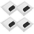 thumbnail image 2 of MasteelfCA 4Pcs Desk Grommets Desk Wire Hole Cover Plastic Cable Hole Cover Home Decor, 2 of 7