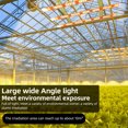 thumbnail image 4 of Tignapoo Lampe de Croissance LED à Spectre Complet 120W pour Plantes d'Intérieur, 468 LED, Angle de Faisceau de 122°, 9334lm, AC100V-277V, Blanc, Fiche US, Éclairage de Serre et Hydroponique, 4 of 7