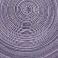 thumbnail image 4 of Oleegame 1PC Placemat Round Rop Cotton Braided Table Place Mats Braided Placemas Non Slip Table Mats Set Of 4 For Dining Kitchen Table Washable 15 Inch Purple, 4 of 6