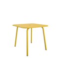 thumbnail image 1 of Novogratz Poolside Gossip Collection, June Square Dining Table, Yellow, 1 of 9