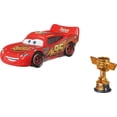 thumbnail image 4 of Disney Pixar Cars Lightning McQueen with Piston Cup, 4 of 6