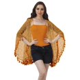 thumbnail image 2 of Moomaya Vêtements de Plage Imprimés pour Femmes Boléro à Franges Cache-Maillot Cardigan, 2 of 5