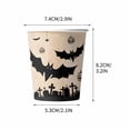 thumbnail image 2 of TIMIFIS Disposable Tableware Halloween Party Tableware Hands Ghost Party Decorations Banners Tablecloths Horror Party Supplies Plastic Cups Kitchen Gadgets, 2 of 5