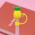 thumbnail image 4 of Bouchon de Paille en Gel de Silice Réutilisable pour Bouteilles d'Eau, Couvercle de Bouchon de Paille Mignon, Couvercle de Bouchon de Paille Anti-Éclaboussures, Couvercle de Bouchon de Paille Réutilisable, Couvercle de Paille pour Bouteille d'Eau, Diamètre 0,4 Po, 4 of 9