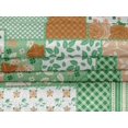 thumbnail image 5 of oneOone Velvet Green Fabric Floral Sewing Material Print Fabric By The Yard 58 Inch Wide, 5 of 5
