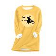 thumbnail image 2 of T-shirts pour Femmes Mode Féminine Décontractée Manches Longues Col Rond Blouses et Chemises Chandails en Liquidation, 2 of 3