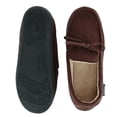 thumbnail image 3 of Isotoner Pantoufle Mocassin en Microsuède pour Homme avec Point Fouetté, 3 of 4