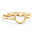 thumbnail image 1 of Bague Cœur Ouvert, 1 of 7