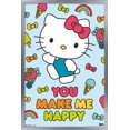 thumbnail image 1 of Hello Kitty - Happy Wall Poster, 22.375" x 34", 1 of 4