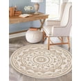 thumbnail image 1 of ECARPET Jute Style Area Rug for Bedroom, Living Room, Dining Room Finley Collection, 1 of 9