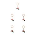 thumbnail image 2 of Baohd Coloré Drapeau Carte Pendentif - Se Démarquer Foule Charmant Collier Mode Collier Cadeau Porte-Clés 5Set, 2 of 6