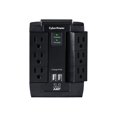 thumbnail image 3 of CyberPower Professional Series CSP600WSU - Surge protector - AC 125 V - output connectors: 6 - black, 3 of 14