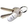 thumbnail image 4 of White Key Finder Device With Whistle Sound Activation, Led Flashlight And Remote Control For Lost Keys And Small Item Location, 2.05X1.10In, 4 of 5