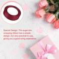 thumbnail image 3 of maskred Gift Wrap Ribbon Wedding Clothes Making Supply Multi-color DIY Craft Accessories Festival Fabric Polyester Ribbons Box Ornaments Wine Red 33, 3 of 8