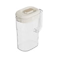 thumbnail image 2 of Wzzjkit Plastic Pitcher, 2500ML Clear Water Pitcher with Lid, Fridge Jug, Shatterproof, Great for Iced Tea, Sangrias, Lemonade, Milk, Large Capacity Tea Pitcher, 2 of 7