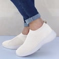 thumbnail image 2 of Kcodviy Chaussures en Maille pour Femmes d'Extérieur Espadrilles Patins pour Femmes Décontractées à Enfiler Confortables Semelles de Espadrilles pour Femmes Chaussures de Course Sport, 2 of 4