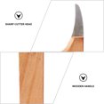 thumbnail image 4 of MasteelfCA Creative Coconut Double-ended Cutter Wooden Handle Coconut Opener Kitchen Gadget Tool, 4 of 7