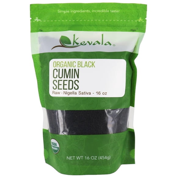 Kevala - Graines de Cumin Noir Biologiques - 16 oz