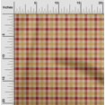 thumbnail image 2 of oneOone Rayon Mustard Yellow Fabric Check Sewing Craft Projects Fabric Prints By Yard 56 Inch Wide, 2 of 4