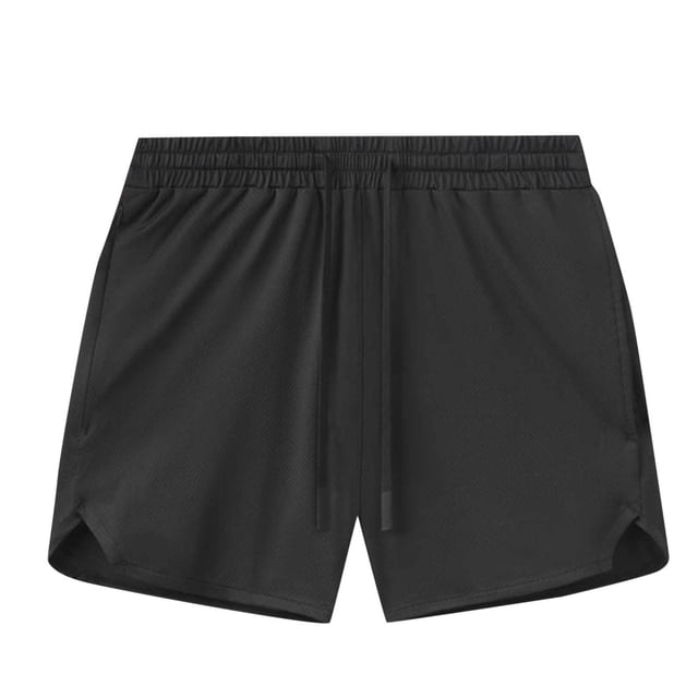 Besolor Men's Athletic Shorts Mesh Breathable Quick Dry Lightweight Workout Gym Shorts with Zipper Pockets