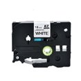 thumbnail image 1 of Shengyu Label Printer Tape Waterproof Oilproof 8 Meter Clothes Shop Replacing Maker Ribbon Replacement for P-Touch Black on White 1Set, 1 of 6