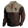 thumbnail image 4 of Chandail Sans Capuche pour Homme à Manches Longues, Col Ras du Cou, Chandail à Enfiler pour un Confort et un Style Quotidiens avec une Ambiance Mode Urbaine Décontractée, 4 of 4
