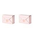 thumbnail image 1 of 50 Pieces Envelope Candy Box European Style Snacks Wedding Birthday Anniversary Folding Pouch Party Favors Case Pink, 1 of 9