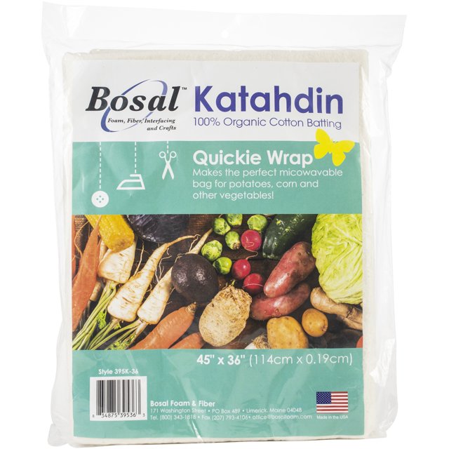 Bosal Katahdin Coton Enveloppe Rapide-45"X36 Pouces - 395K-36