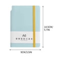 thumbnail image 2 of PEONAVET A Notebook A6 Horizontal Notebook Hand Thickened Office Learning Notebook, 2 of 2