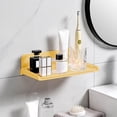 thumbnail image 4 of SDNall Kitchen Storage Organization Retractable Shelf, No-Drill Adhesive Bathroom Wall Shelf, Multi-Layer Waterproof Shelf for Decor, Abs Plastic Organizer for Bathroom Kitchen, Mint Green, 4 of 6