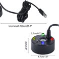 thumbnail image 3 of Xingzhi Mister Pump Mini Fog Machine Reliable Plastic LED Light Easy To ABS Halloween Smoke Machine Fogger black, 3 of 6