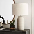 thumbnail image 2 of Bouclair Lampe de Table en Céramique à Motif Taupe, 2 of 7