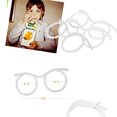 thumbnail image 2 of Graflsoa Color-Changing Fun Eyeglass Straws for Parties - Safe, Non-Toxic, and Perfect for Kids - Multiple Colors Available, 2 of 6