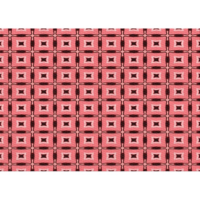 Ahgly Tapis Rectangulaire Lavable en Machine Intérieur Transitionnel Rouge Pastel Rose, 6 Pieds x 9 Pieds