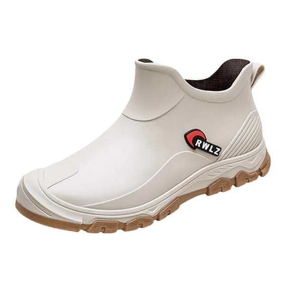 AUDeals Work Shoes for Men and Women, Slip On Non Slip Footwear with Water and Oil Resistance, Comfortable for Service Work