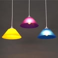 thumbnail image 2 of Milaget Suspension Moderne en Forme de Cône Abat-Jour Lustre Bleu, 2 of 9