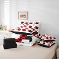 thumbnail image 4 of YST Cartoon Insect 7-Piece Comforter Set, Twin Size, Red Flower Floral Bedding for Boys Girls Room Decor, 4 of 4