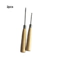 thumbnail image 3 of Xingzhi 2piece Easy To Carry And Durable Awl For Sewing Handmade With Classic Wooden Handle Awl Hole Puncher 1Set, 3 of 6